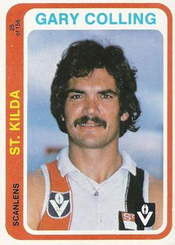 1979 Scanlens VFL #25 Gary Colling Front